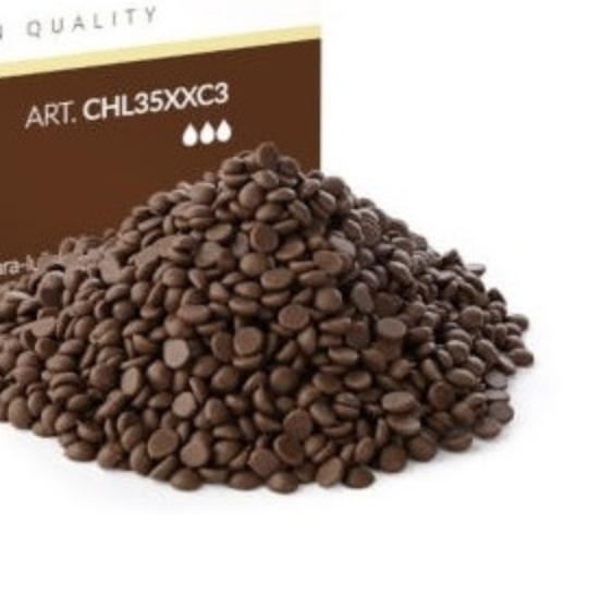 Ciocolata belgiana cu lapte 34%, 1kg VRAC, Barima