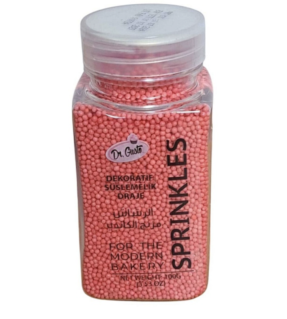 Perlute din Zahar Roz / Pembe - 100 gr - Dr Gusto