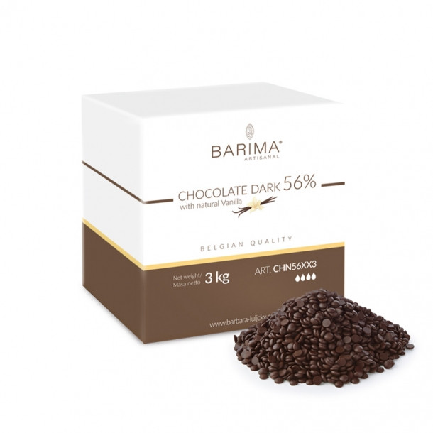 ciocolata neagra barima cutie 3kg