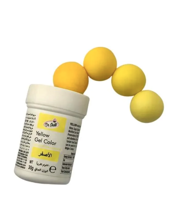 colorant gel galben dr gusto 30g